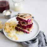 Pickled Beet Reuben Sandwich