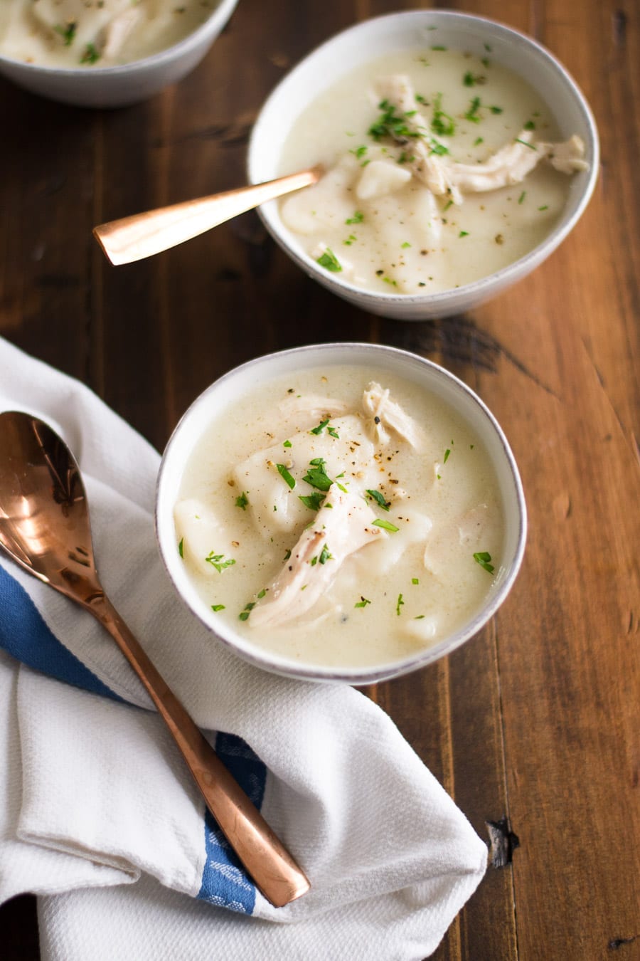 Chicken and Dumplings made in the Instant Pot | sarcastic Cooking