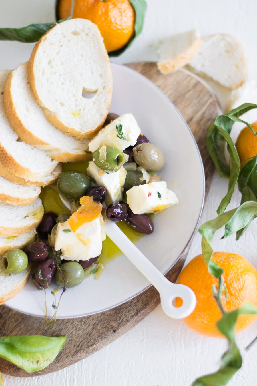 Citrus Marinated Feta and Olives | Sarcastic Cooking