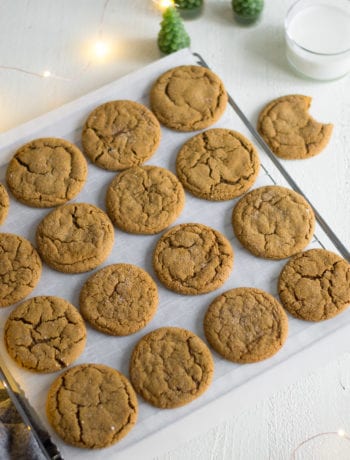 Ginger Molasses Cookies | Sarcastic Cooking