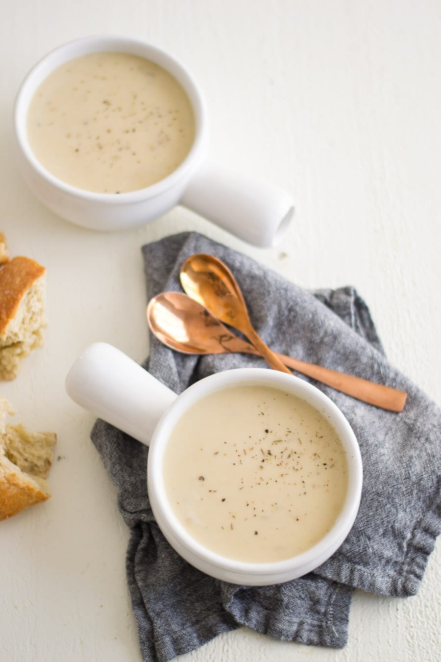 Slow Cooker Leek and Potato Soup | Sarcastic Cooking