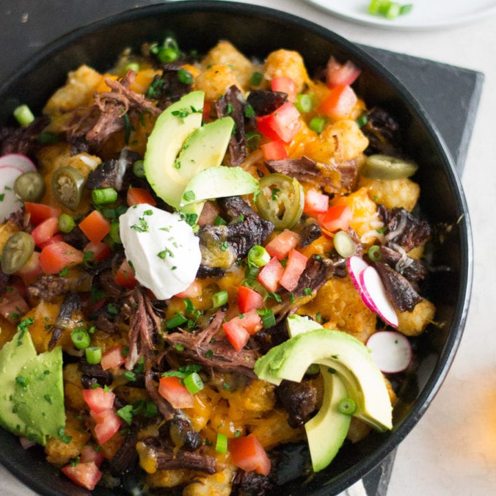 Chipotle Short Rib Totchos | Sarcastic Cooking