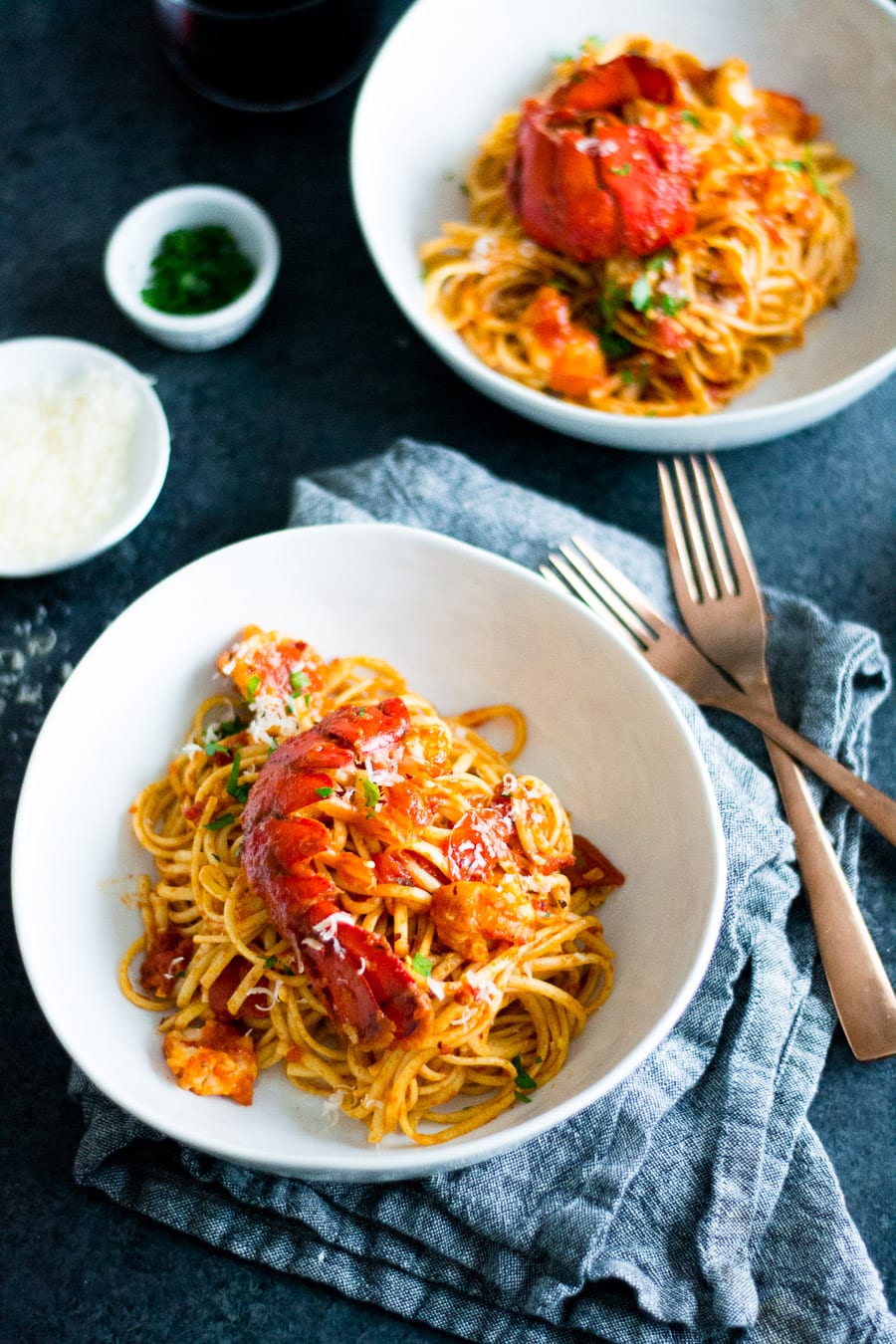 Lobster Fra Diavolo Linguine | Sarcastic Cooking