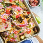 Roasted Brussels Sprout Nachos