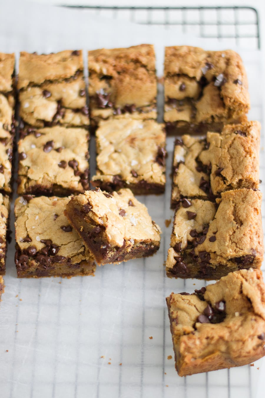 Easy Chocolate Chip Cookie Bars | Sarcastic Cooking