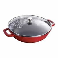 Staub Cast Iron 4.5-qt Perfect Pan - Cherry