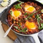 Chickpea and Chorizo Shakshuka