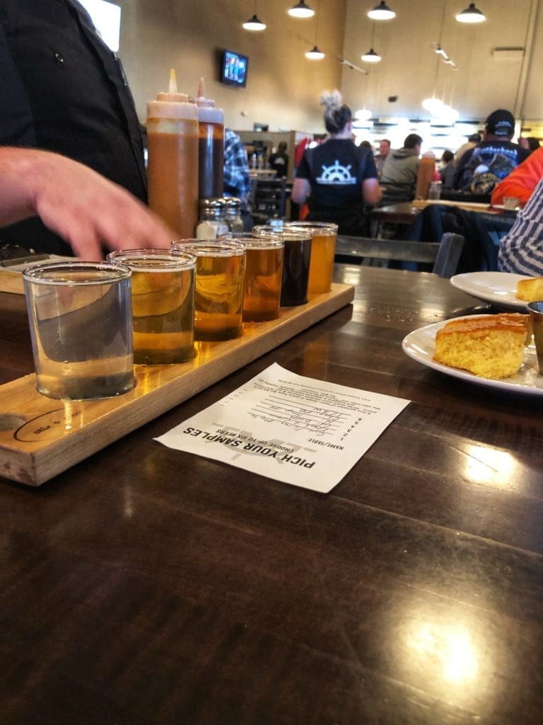 Rivertown Beer Flight | Sarcastic Cooking