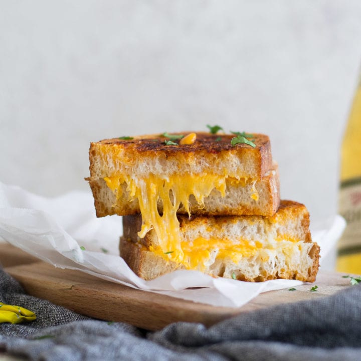 Harissa Grilled Cheese Sandwich | Sarcastic Cooking