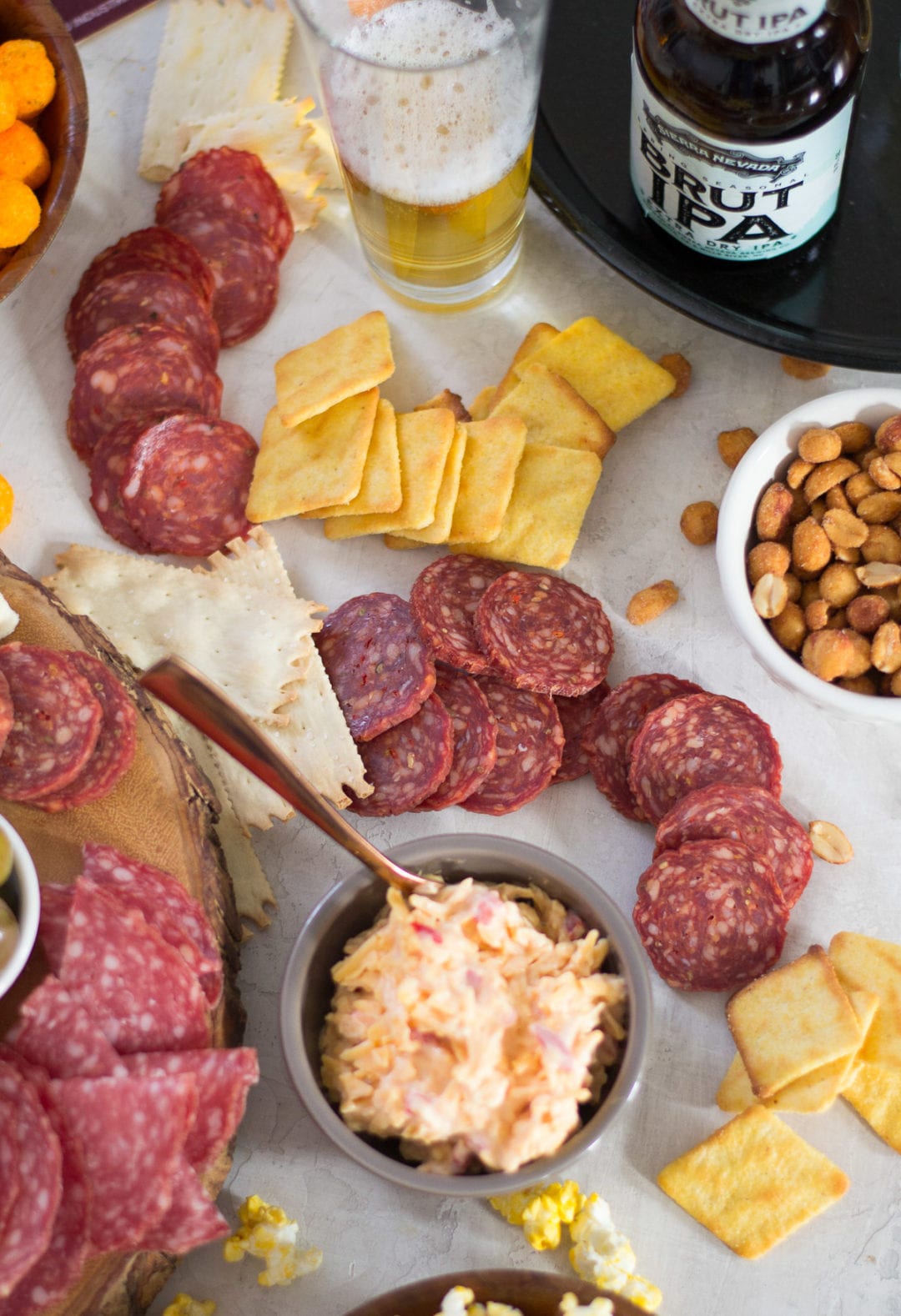 Classic March Madness Meat and Cheese Board with Olli Salumeria | Sarcastic Cooking