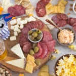 March Madness Meat and Cheese Board with Olli Salumeria