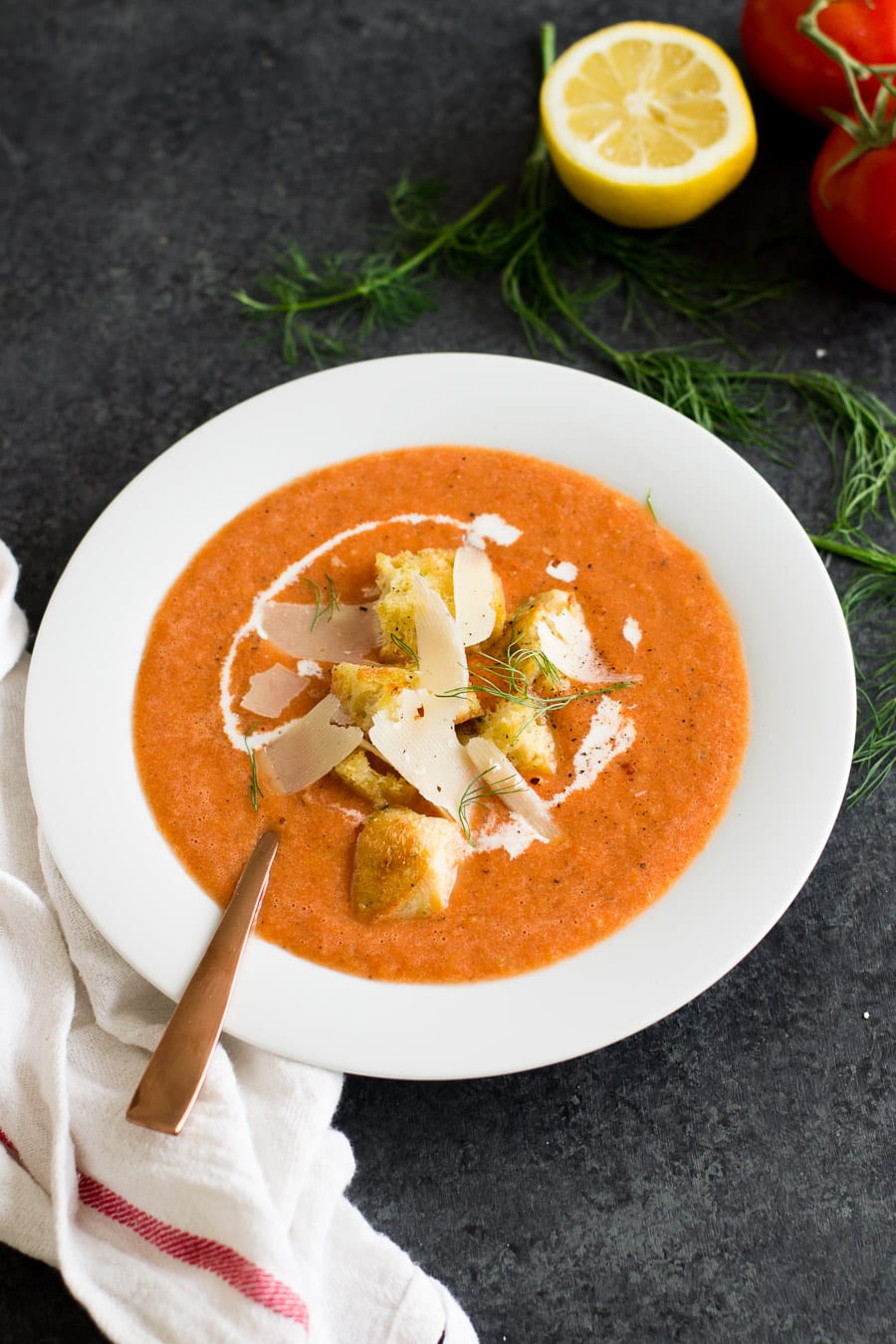 Roasted Fennel and Tomato Soup | Sarcastic Cooking