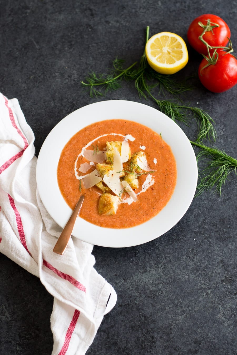 Roasted Fennel and Tomato Soup - Sarcastic Cooking