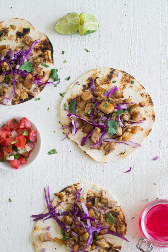 easy crispy chicken tacos