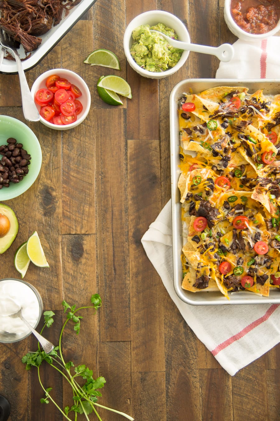 Bourbon Pot Roast Nachos Sarcastic Cooking