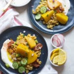 Instant Pot Golden Beet and Farro Salad