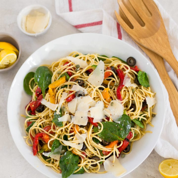 Quick and Easy Roasted Red Pepper Pasta | Sarcastic Cooking