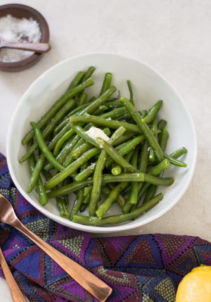 The Best Easy lemon Butter Green Beans | Sarcastic Cooking