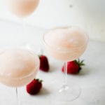 Easy Strawberry Grapefruit Frosé