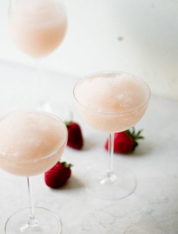 easy strawberry grapefruit frose | sarcastic cooking