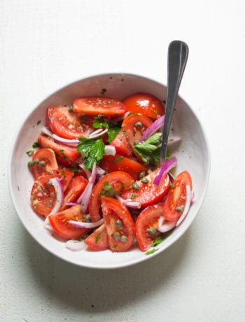 Fresh Summer Tomato Salad | Sarcastic Cooking