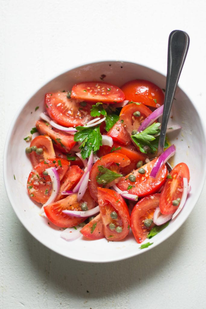 Summer Tomato Salad | Sarcastic Cooking