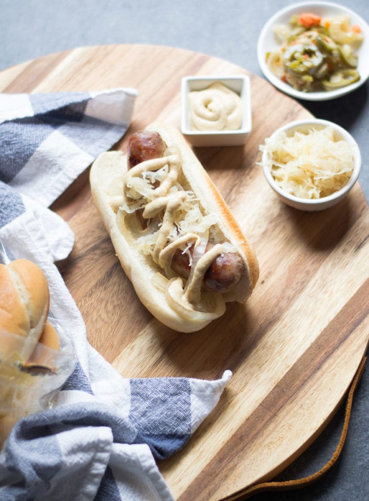 The best easy Grilled Beer Brats