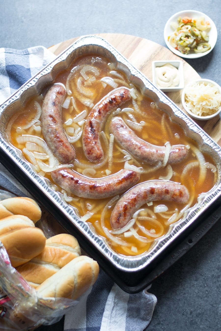 Grilled Beer Brats - Sarcastic Cooking