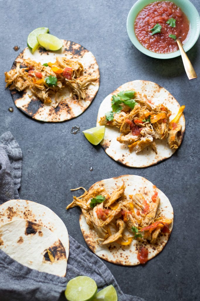 Instant Pot and Slow Cooker Fajita Chicken | Sarcastic Cooking