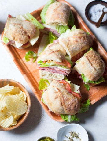 The Best Italian Subs - perfect for a picnic, party, or weekly lunches | Sarcastic Cooking