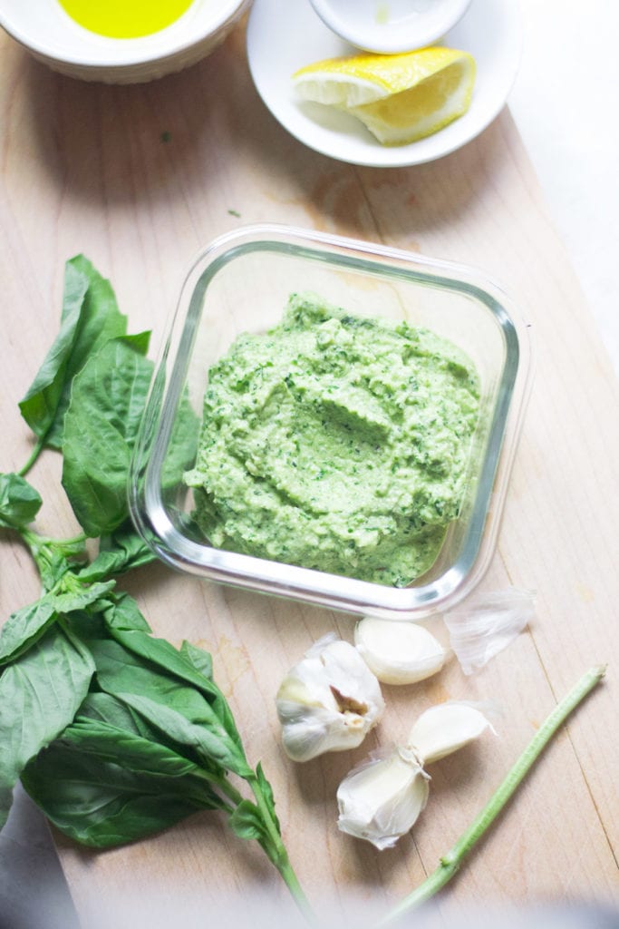 Zucchini Basil Pesto - Sarcastic Cooking