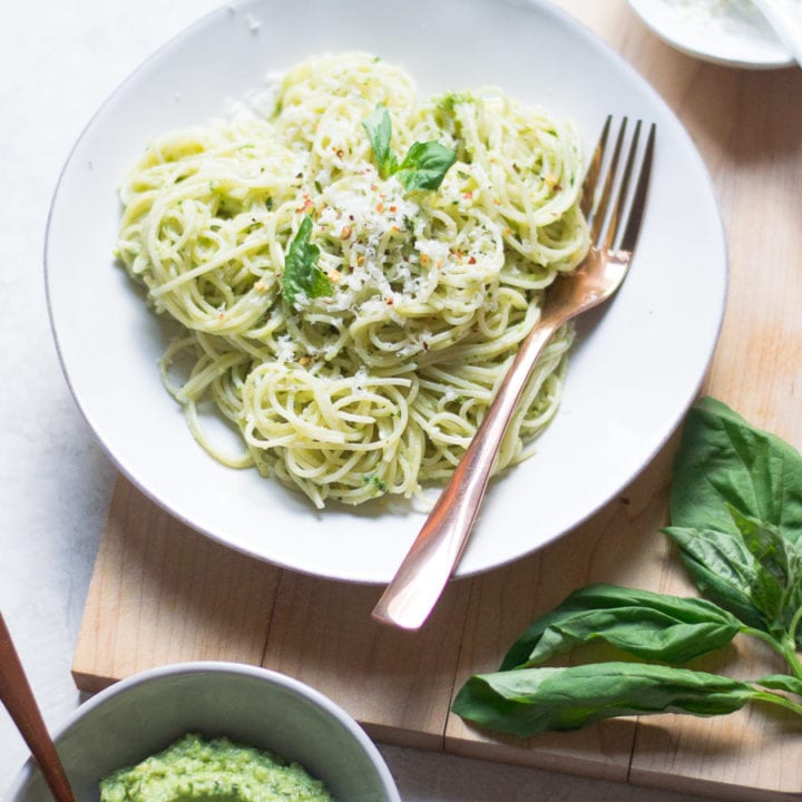 Homemade Zucchini Basil Pesto - Sarcastic Cooking