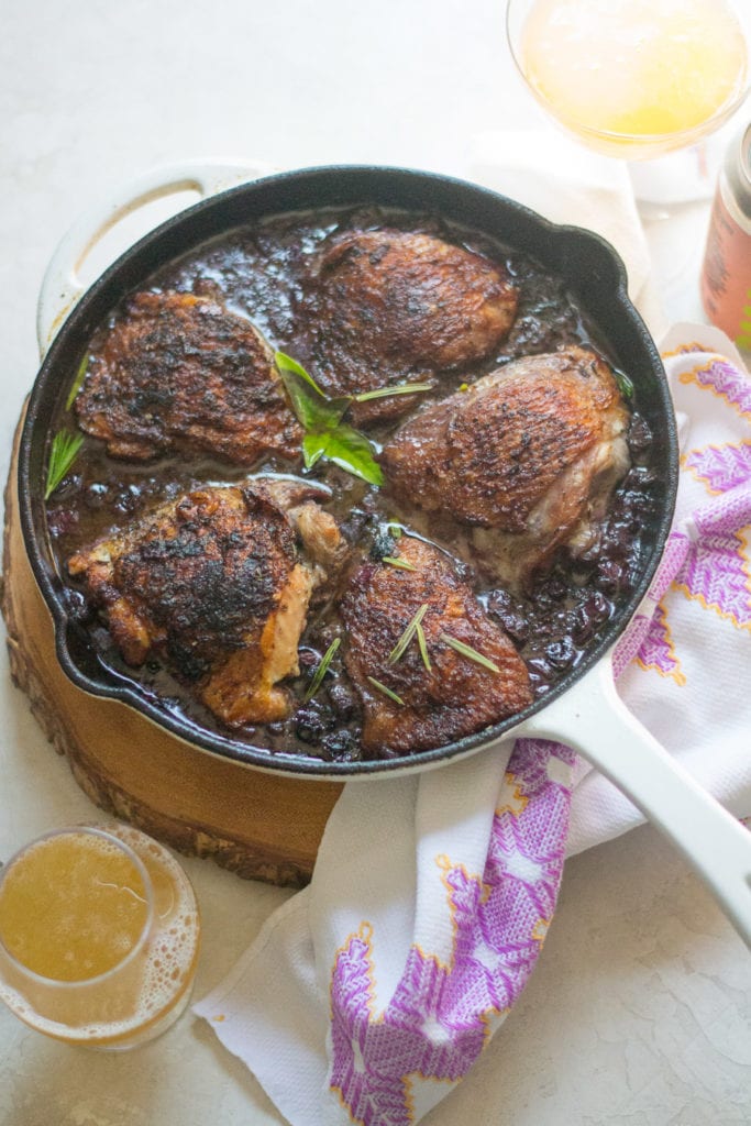 Chicken thigh Skillet Dinner | Sarcastic Cooking