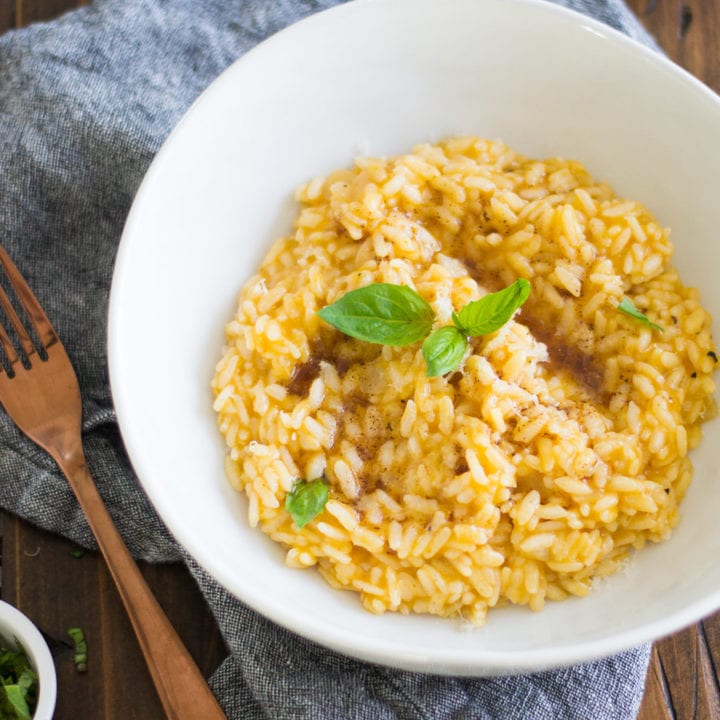 Instant Pot Brown Butter Pumpkin Risotto | Sarcastic Cooking
