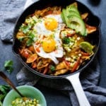 Fajita Vegetable Skillet Chilaquiles
