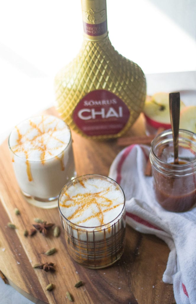 Spiked Salted Caramel Chai Latte | Sarcastic Cooking