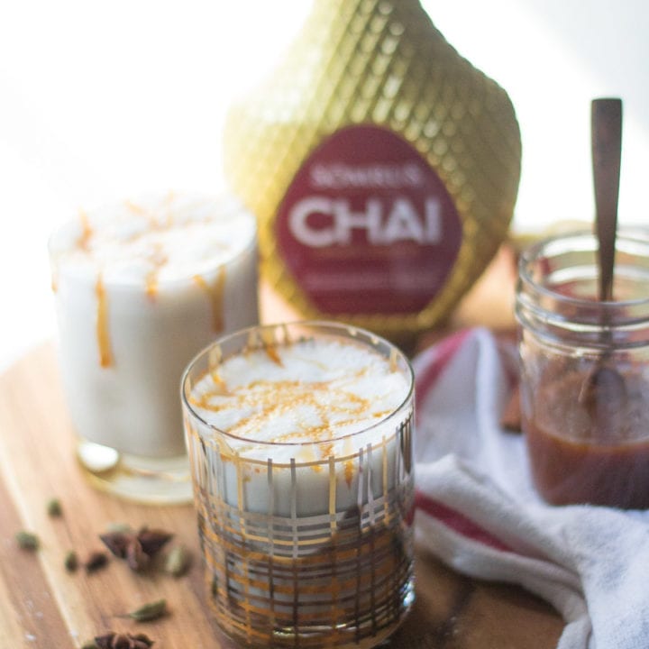 Spiked Salted Caramel Chai Latte | Sarcastic Cooking