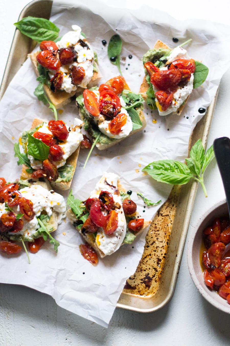 Tomato Confit and White Bean Pesto Bruschetta Sarcastic Cooking