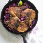 Pork Chops with Red Cabbage