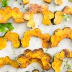 Brown Butter, Cocoa, & Chili Acorn Squash