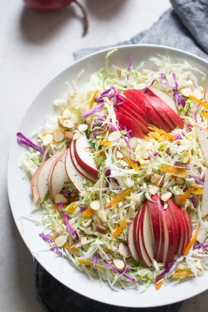 Apricot and Pear Slaw | Sarcastic Cooking