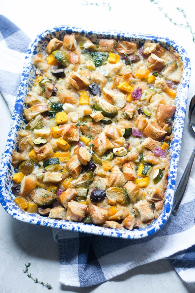 Squash and Mushroom Stuffing | Sarcastic Cooking