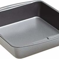 Good Cook 04017 786173391991 8 Inch x 8 Inch Square Cake Pan, 8 x 8 Inch, Grey