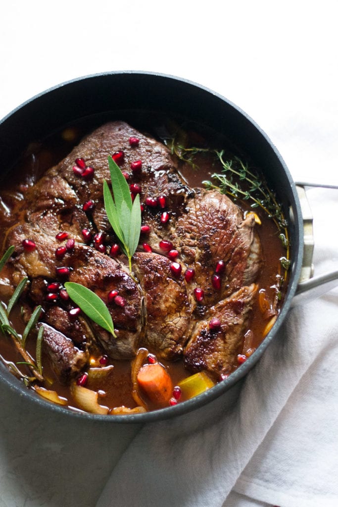 Balsamic Pomegranate Pot Roast | Sarcastic Cooking