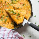 Kimchi and Cheddar Frittata