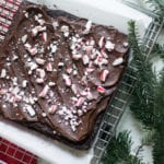 Peppermint Schnapps Brownies