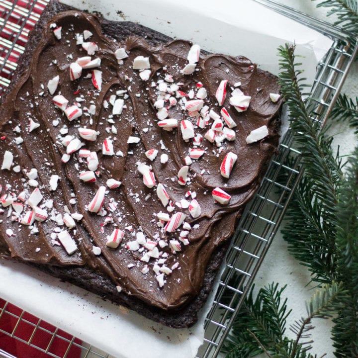 Peppermint Schnapps Brownies | Sarcastic Cooking