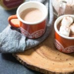 Spiked Hazelnut Chai Hot Chocolate