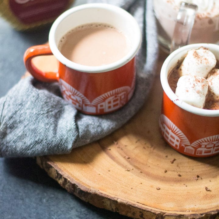 Spiked Hazelnut Chai Hot Chocolate | Sarcastic Cooking