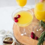 Spiced Cinnamon Orange Mimosas